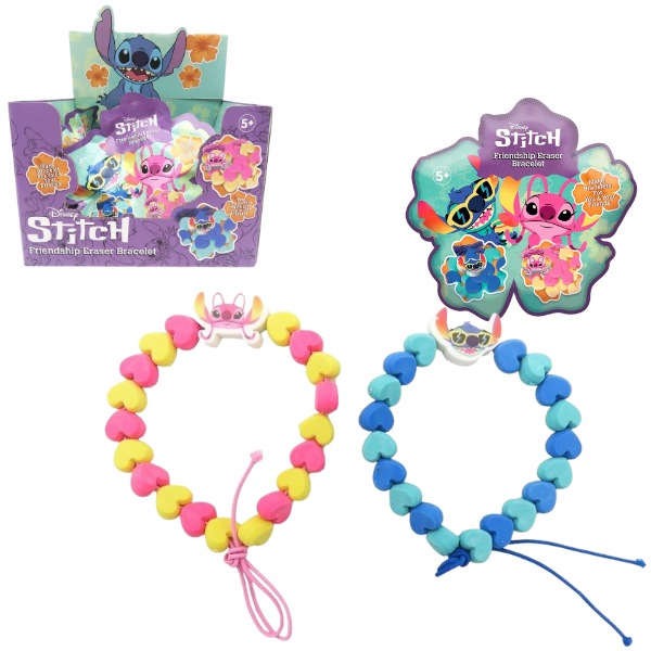 Set pentru crearea brățărilor din radieră, seria “Lilo și Stitch”