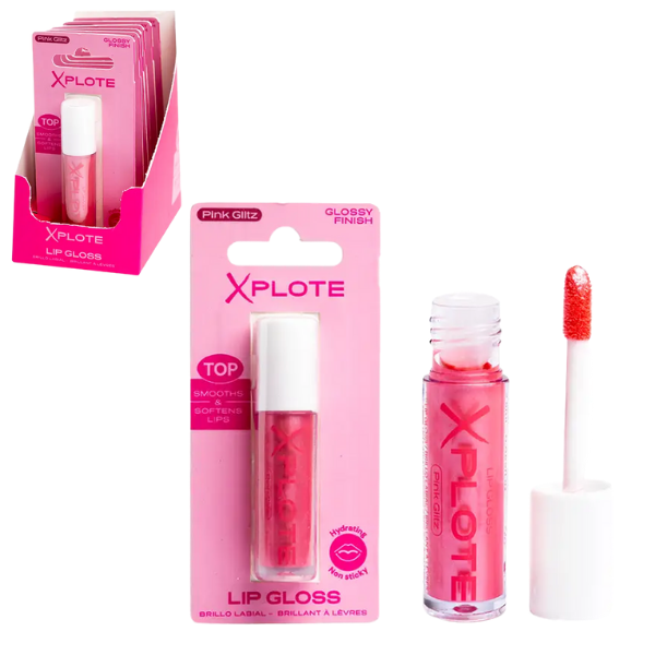 Gloss de buze XPLOTE “Pink Glitz”
