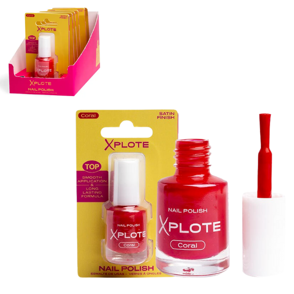 Ojă de unghii XPLOTE “Coral”