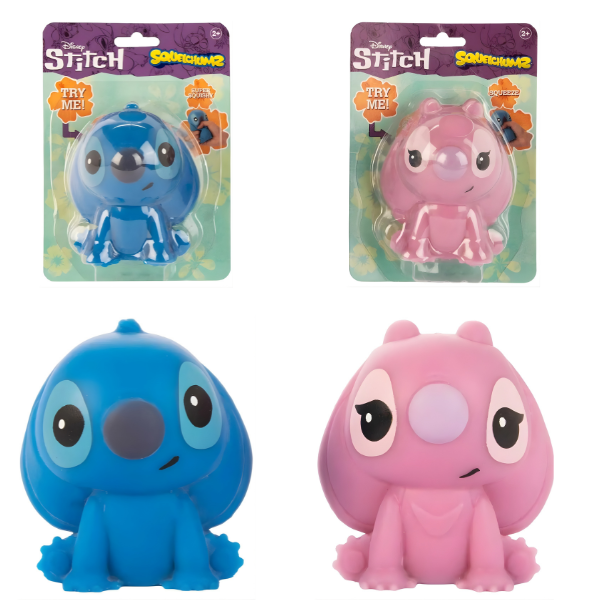 Jucăria anti-stres “Squelchums Stitch”, 2 modele