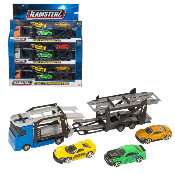 Track-Transportator pentru mașini Teamsterz, în as.