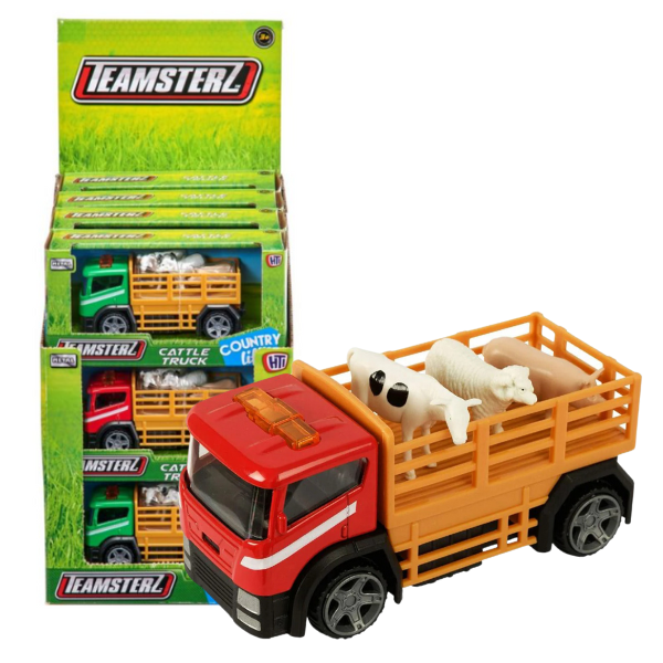 Camion cu animale Teamsterz, în as.
