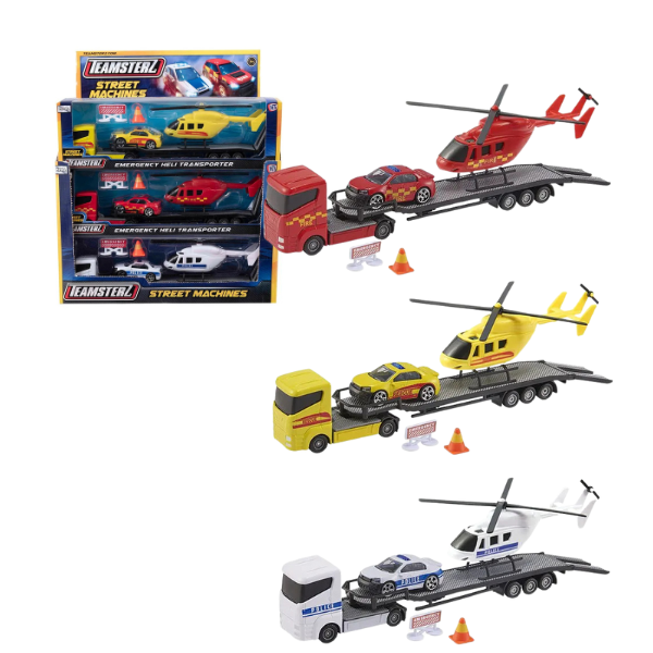 Transportator de Helicoptere Teamsterz, 3 culori