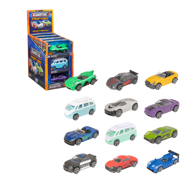 Vehicul din Metal Teamsterz, în as.