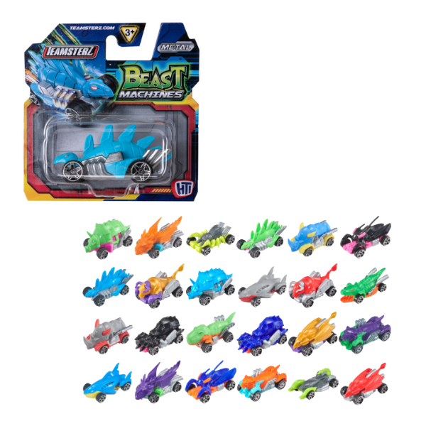 Mașina din metal Beast Machines Die-Cast Teamsterz, în as.