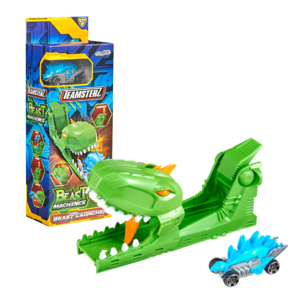 Transportor de mașini «Gura dinozaurului» Teamsterz