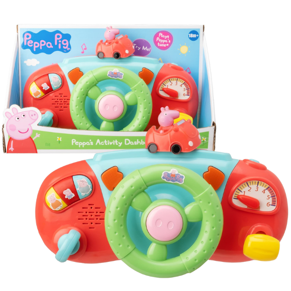 Panoul de Bord al Șoferului “Purcelușa Peppa”