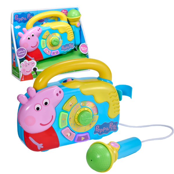 Boxă Muzicală-Karaoke “Purcelușa Peppa”