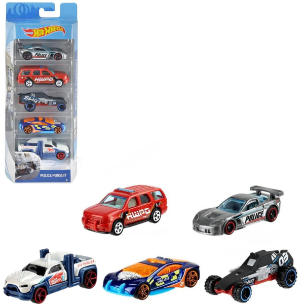 Hot Wheels Set 5 masini de baza (as).