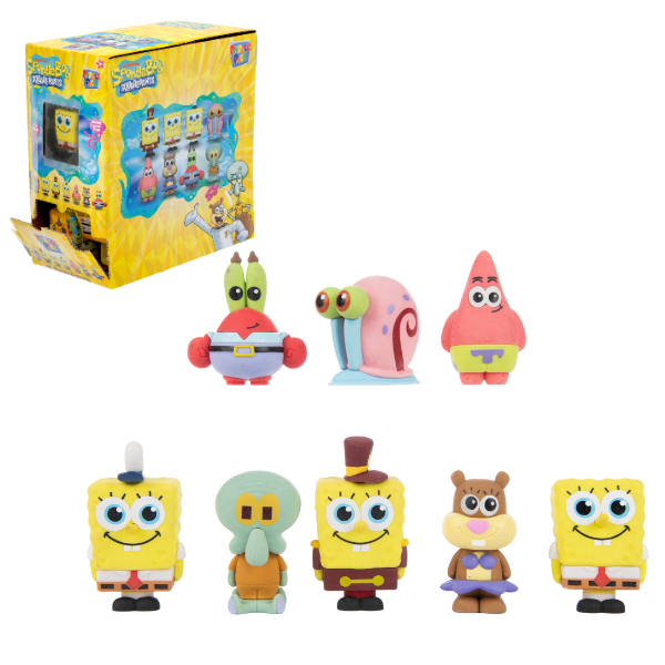 3D radieră din seria “SpongeBob”, 8 modele