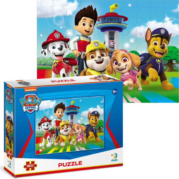 Puzzle “Meșteri”, seria Patrula cățelușilor, 60 elem.