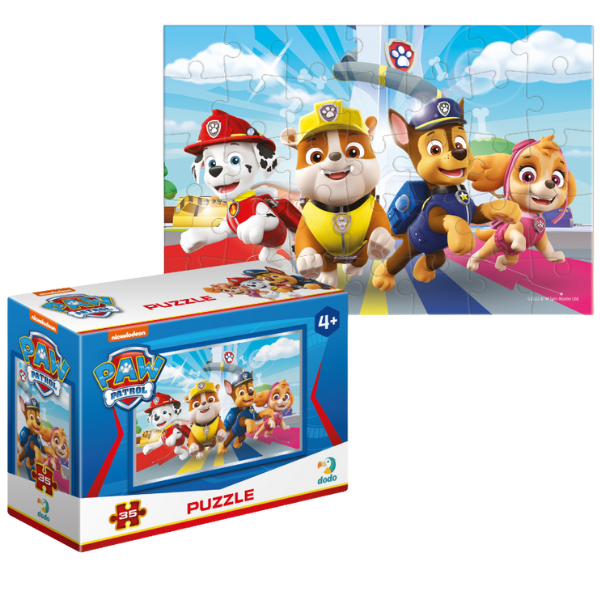 Puzzle-mini “Echipa”, seria Patrula cățelușilor, 35 elem.