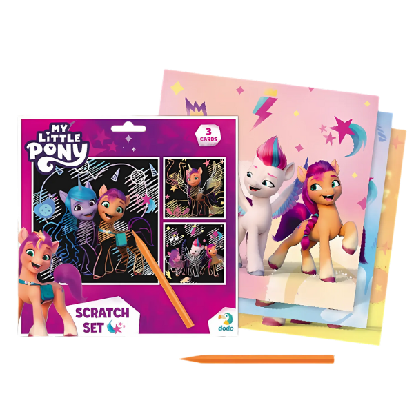 Set de gravuri “Generația nouă”, seria My little pony