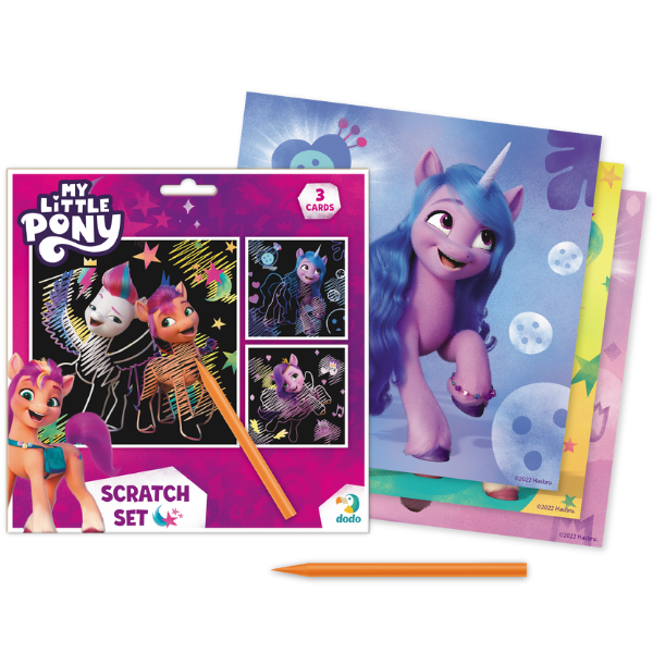 Set de gravuri “Generația nouă”, seria My little pony