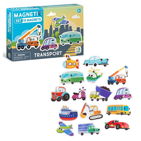 Joc magnetic “Transport”, 15 elem.