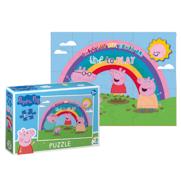 Puzzle “Timpul de joacă”, seria Peppa Pig, 30 elem.