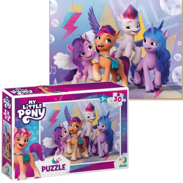 Puzzle “Aventuri cu prietenele”, seria My Little Pony, 30 elem.
