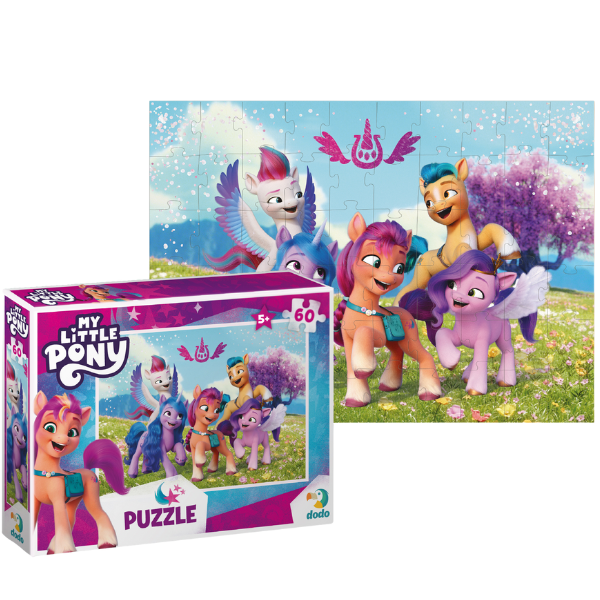 Puzzle “Aventuri în Maretim Bay”, seria My Little Pony, 60 elem.