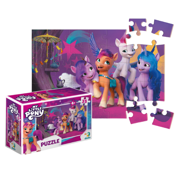 Puzzle-mini “Întâlnire veselă”, seria My Little Pony, 35 elem.