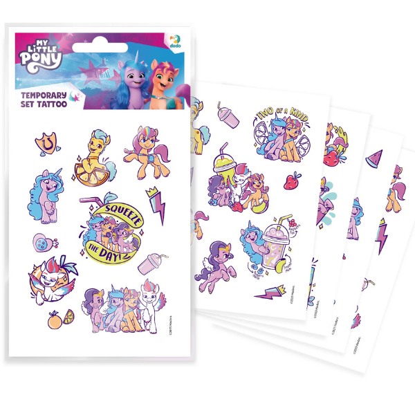 Set de tatuaje temporare pentru copii “My Little Pony.Prieteni”, 60 buc.