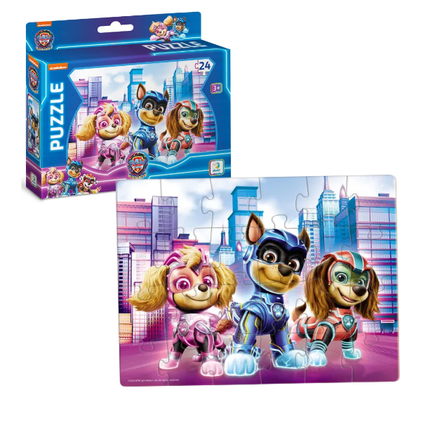 Puzzle educațional “Paw Patrol: Împreună cu prietenii”, 24 el.