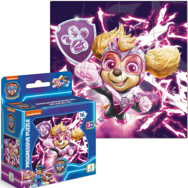 Puzzle “Skye”, seria Patrula cățelușilor, 16 elem.