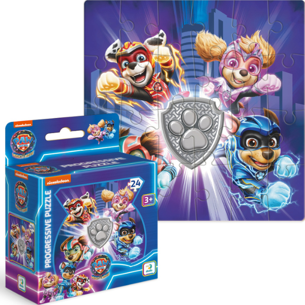 Puzzle “Eroii invincibili”, seria Patrula cățelușilor, 24 elem.