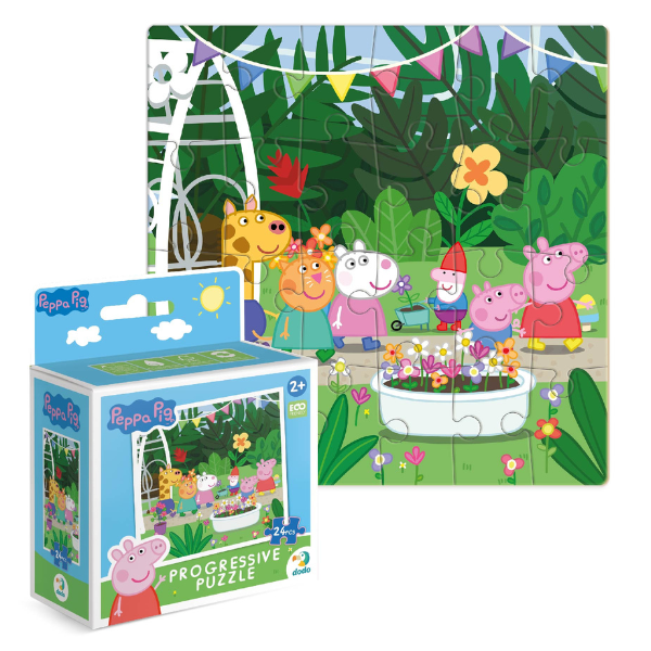 Puzzle “Țara minunilor”, seria Peppa Pig, 24 elem.