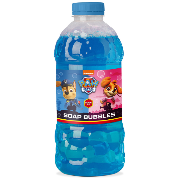 Sticlă cu soluție de săpun “Patrula cățelușilor”, 1000 ml