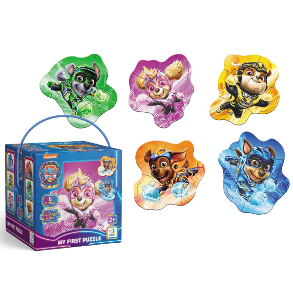Puzzle “Eroii din Golful aventurelor”, seria Patrula cățelușilor