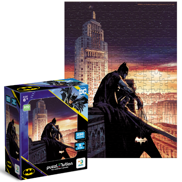 Puzzle “Batman pe acoperiș”, seria Batman, 250 elem.