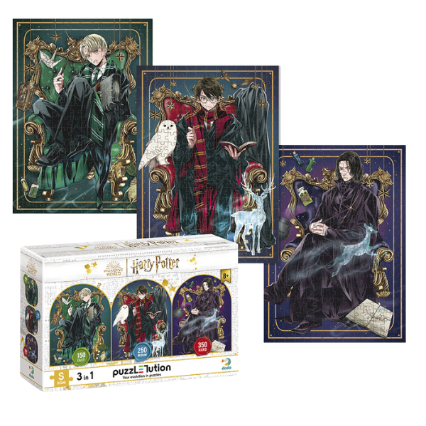 Puzzle “Dinastia vrăjitorilor”, seria Harry Potter, 150, 250, 350 elem.
