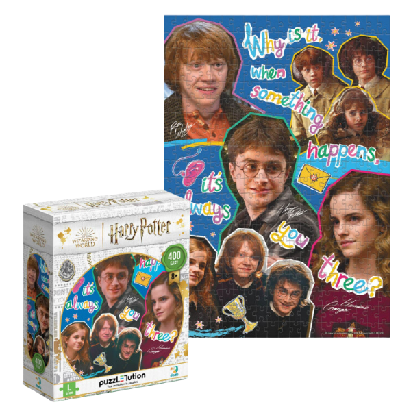 Puzzle “Întotdeauna acești trei”, seria Harry Potter, 400 elem.