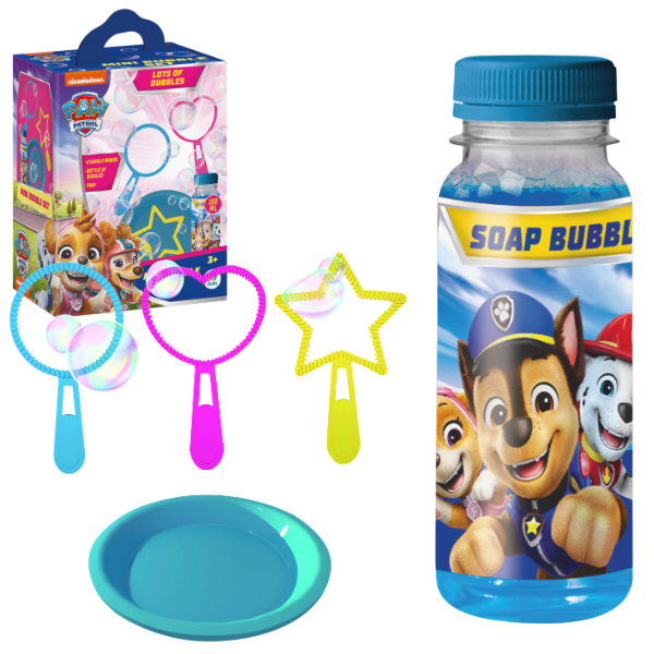 Set pentru baloane de săpun “Patrula cățelușilor”, 150 ml