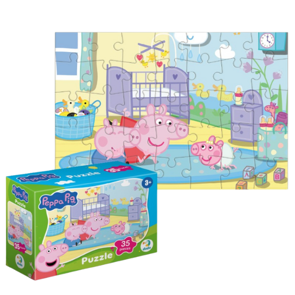 Puzzle-mini “Bonele”, seria Peppa Pig, 35 elem.