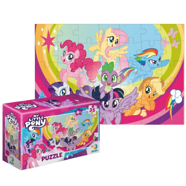 Puzzle-mini “Prietene magice”, seria My Little Pony, 35 elem.