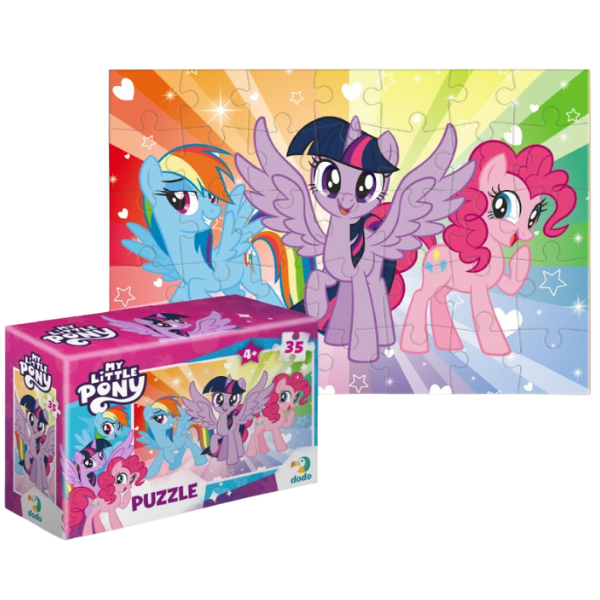Puzzle-mini “Prietenie”, seria My Little Pony, 35 elem.
