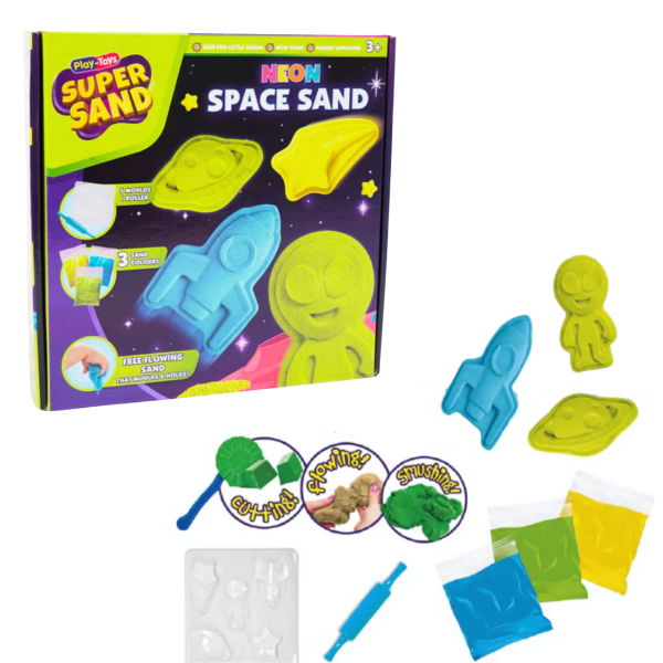 Set cinetic “Nisip cosmic neon”
