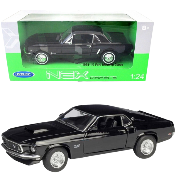 Mașina de colecție 1969 FORD MUSTANG BOSS 429 1:24 WELLY