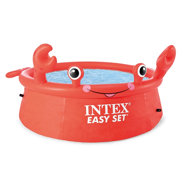 INTEX Piscină gonflabilă pentru copii Easy Set “Crabul vesel” 183х51 cm,  880L, 3+