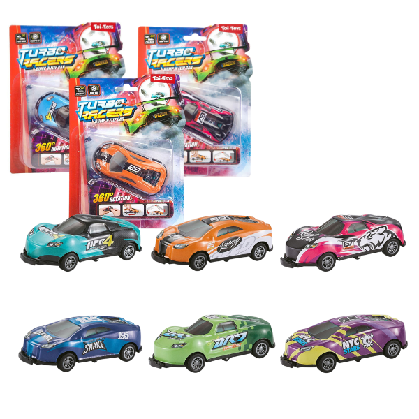 Mașina cascadorie Turbo Racer “Bump N Flip”, (as.)