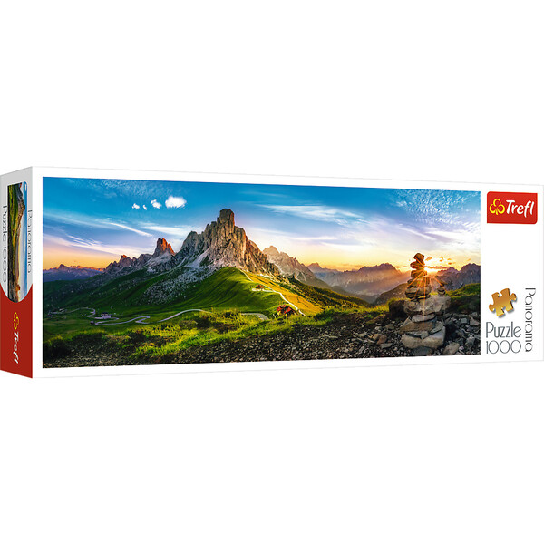 Puzzle 1000 Panorama – Passo di Giau, Dolomites