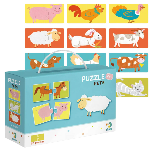 Puzzle “Animale de casă”, 24 elem.