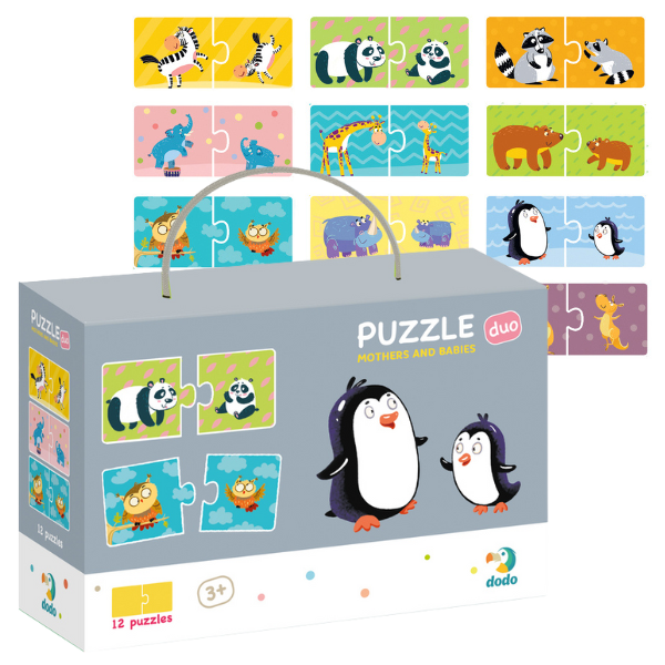 Puzzle “Mama și copilul”, 24 elem.