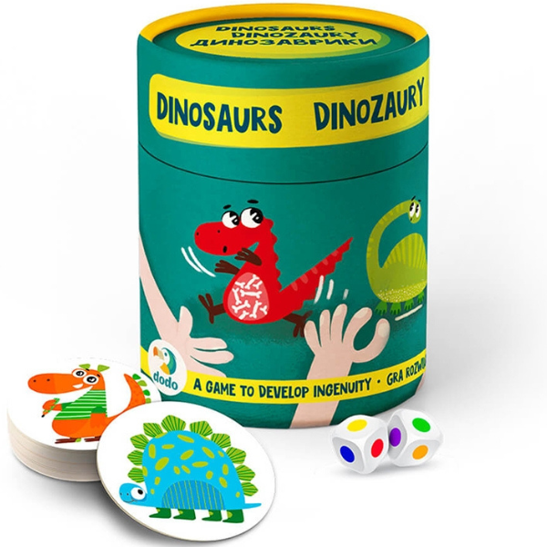 Joc de viteză și reacție “Dinozauri”
