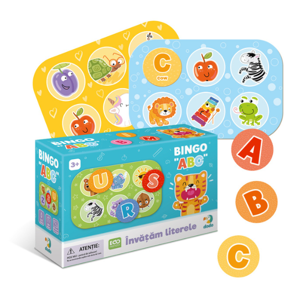 Joc educativ Dodo „Bingo – Alfabetul” (Rom)