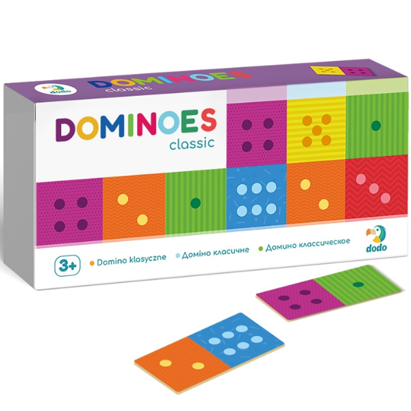Joc de masă “Domino clasic”, 28 cărți