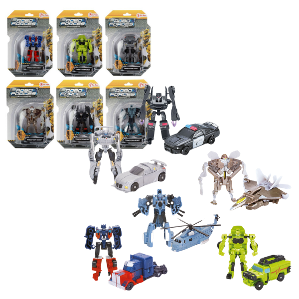 Robot transformer 2 în 1 “Roboforces”, (as.)