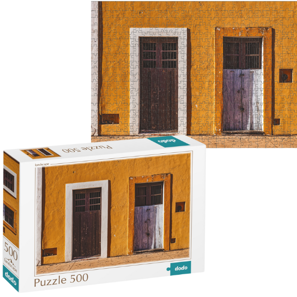 Puzzle “Casa galbenă”, seria Peisaje, 500 elem.