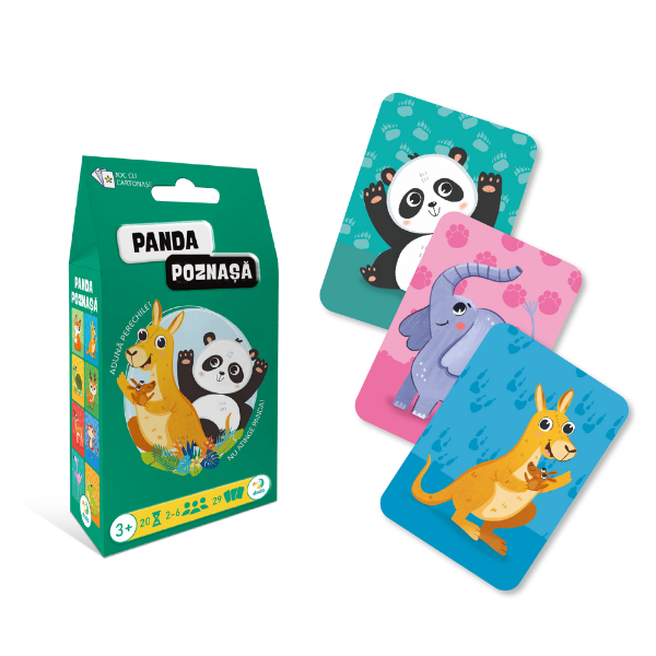 Joc de cărți „Panda Vicleană” (rom)
